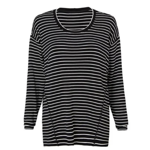 Cabi Crosswalk Top Small Black & White - Picture 3 of 5